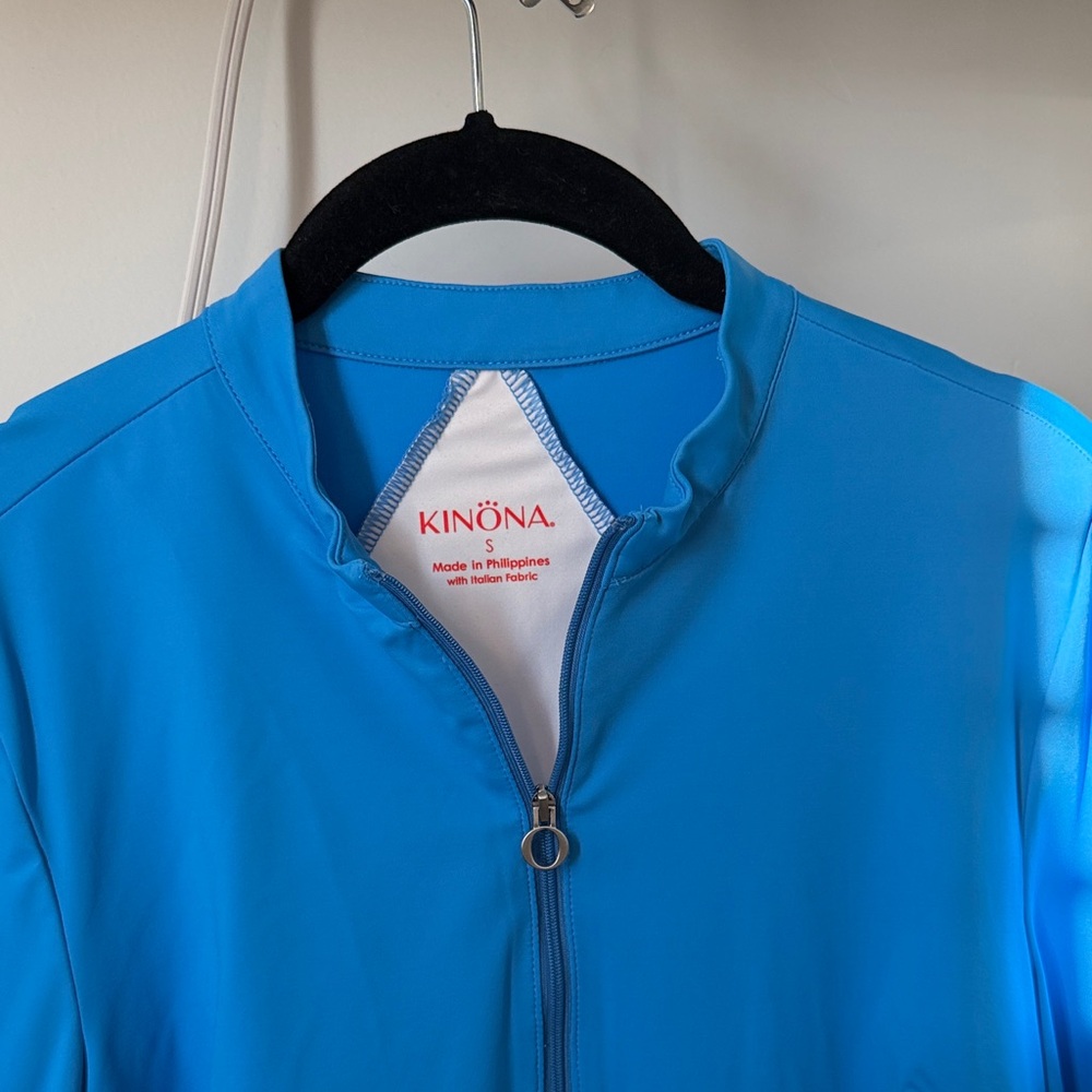 Kinona Vibrant Blue Zip-Up